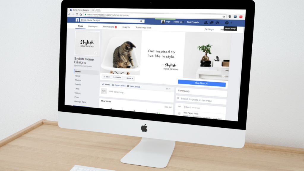 Como crear una pagina de Facebook